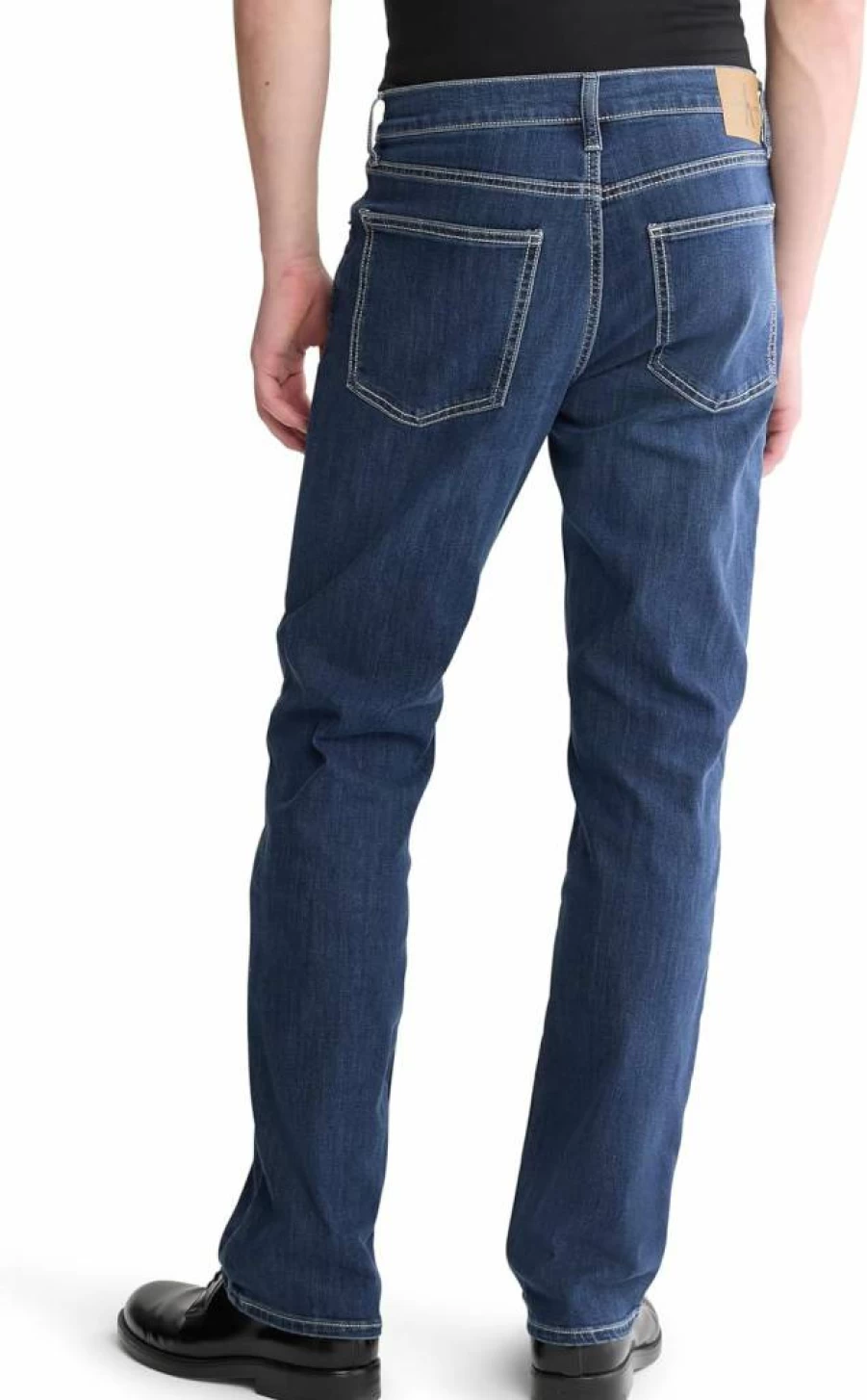 Calvin Klein Men's Slim Fit Stretch Denim Jeans for Comfort and Style