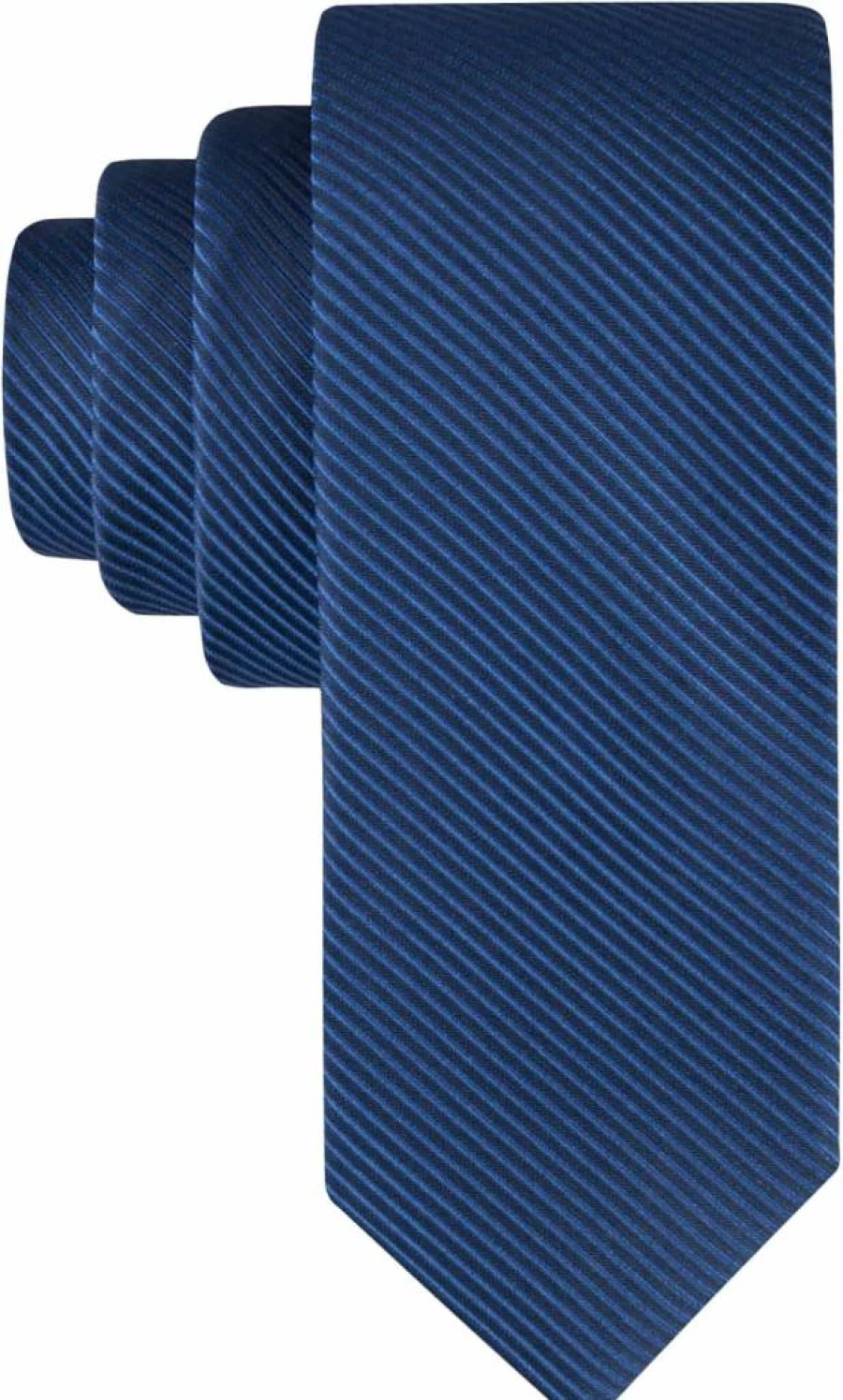 Calvin Klein Men's Navy Blue Solid & Pattern Neck Ties for Standard & Extra Long Sizes