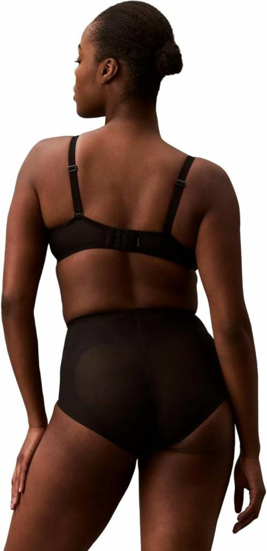 Calvin Klein Women's High-Waist Mesh Shapewear Brief - Stay-Put Control Panty