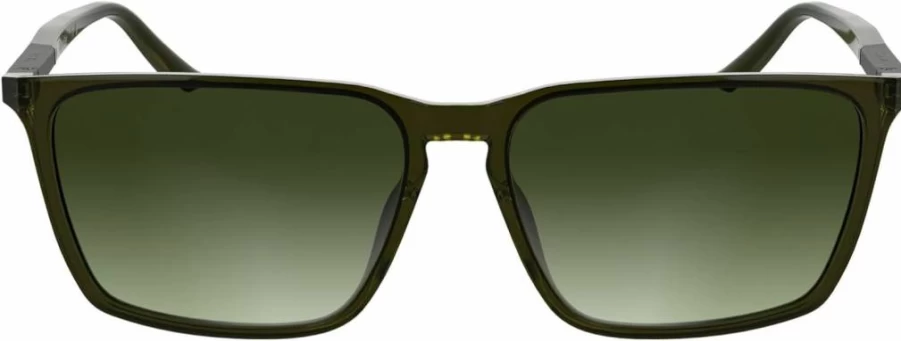 Calvin Klein CK25505S Men's Rectangular Polarized Sunglasses for UV Protection
