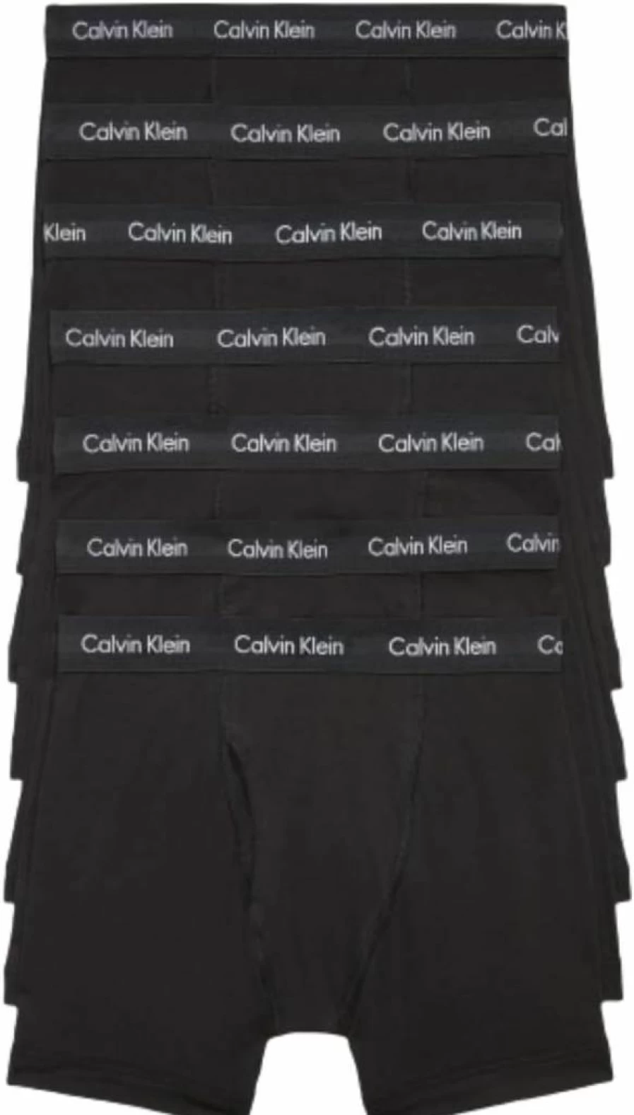 Calvin Klein Men's 7-Pack Cotton Stretch Boxer Briefs - Soft Comfort Underwear for Men