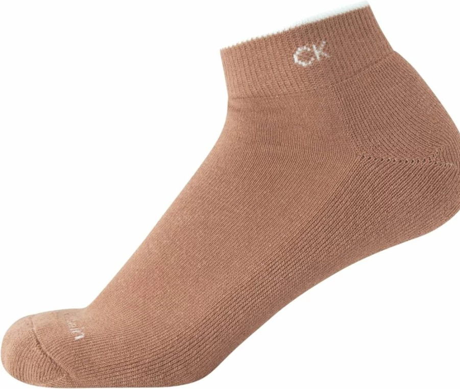 Calvin Klein Women's 6-Pack Cushioned Athletic Ankle Socks - Breathable Lightweight Quarter Socks for Sports & Casual Wear