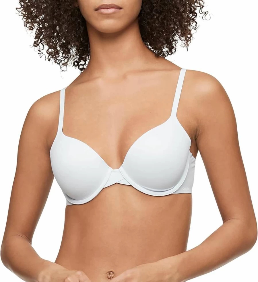 Calvin Klein Women's Memory Touch T-Shirt Bra - Perfectly Fit Comfort Wireless Support