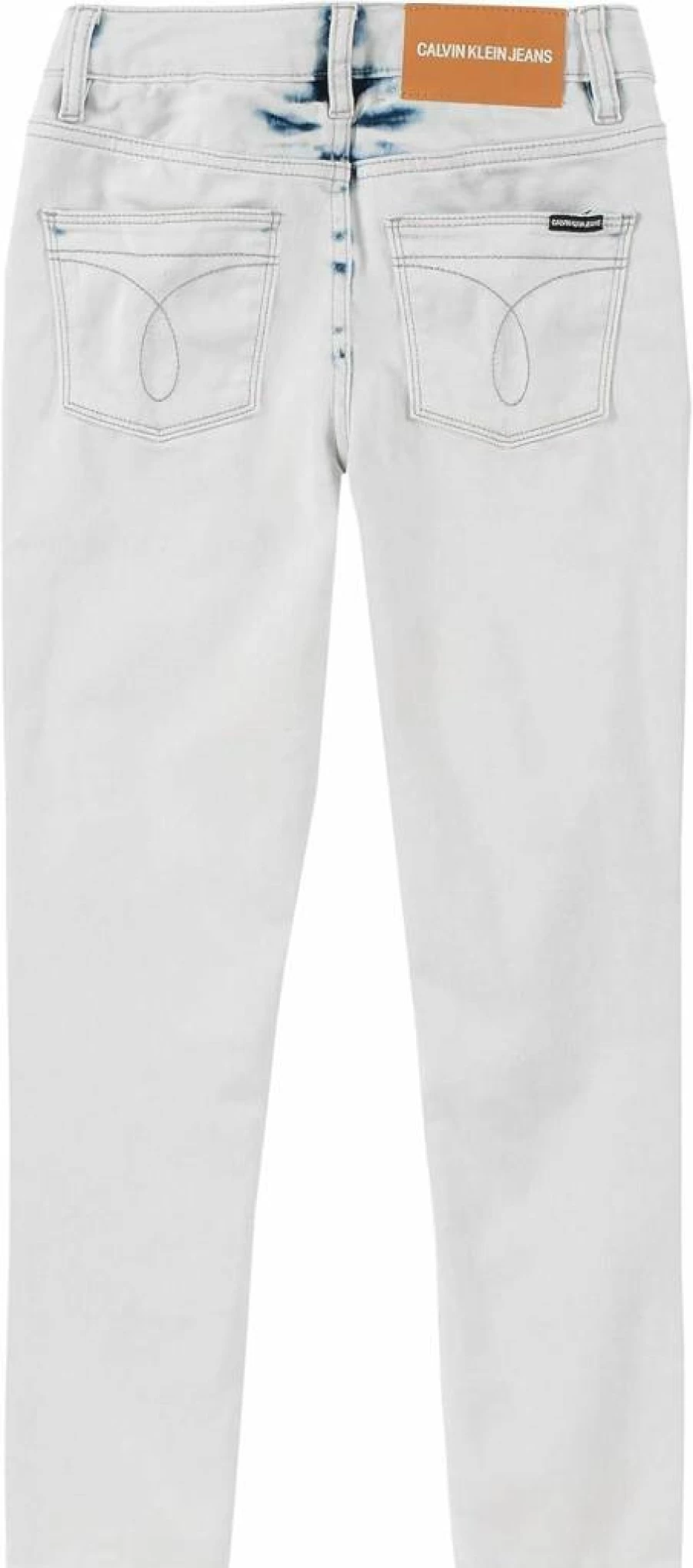 Calvin Klein Girls' Skinny Jeans Stretch Denim 5-Pocket Slim Fit Pants