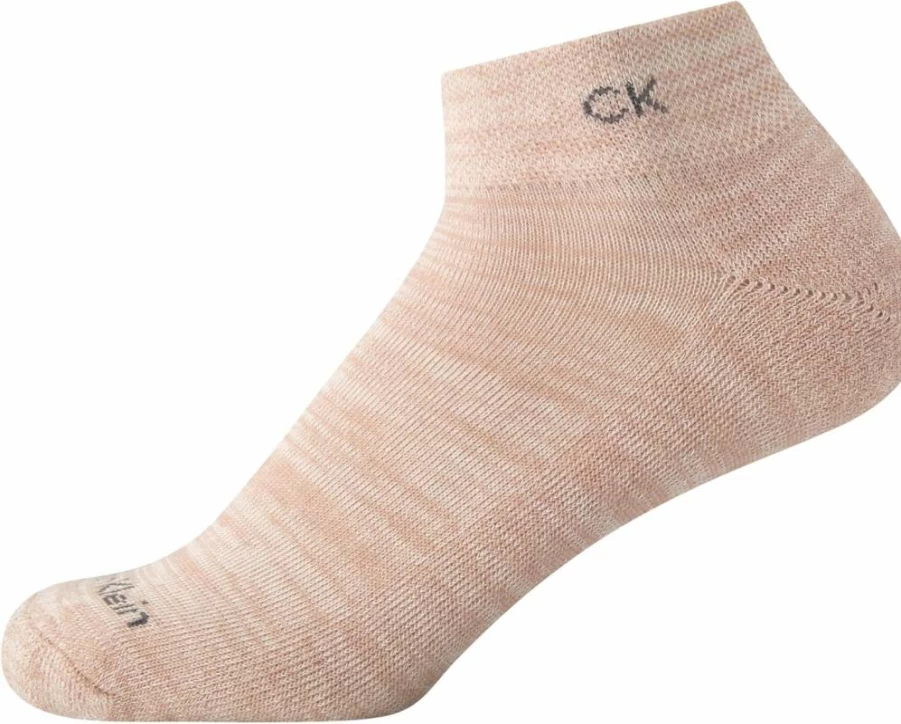 Calvin Klein Women's 6-Pack Cushioned Athletic Ankle Socks - Breathable Sports Socks for Women Size 4-10