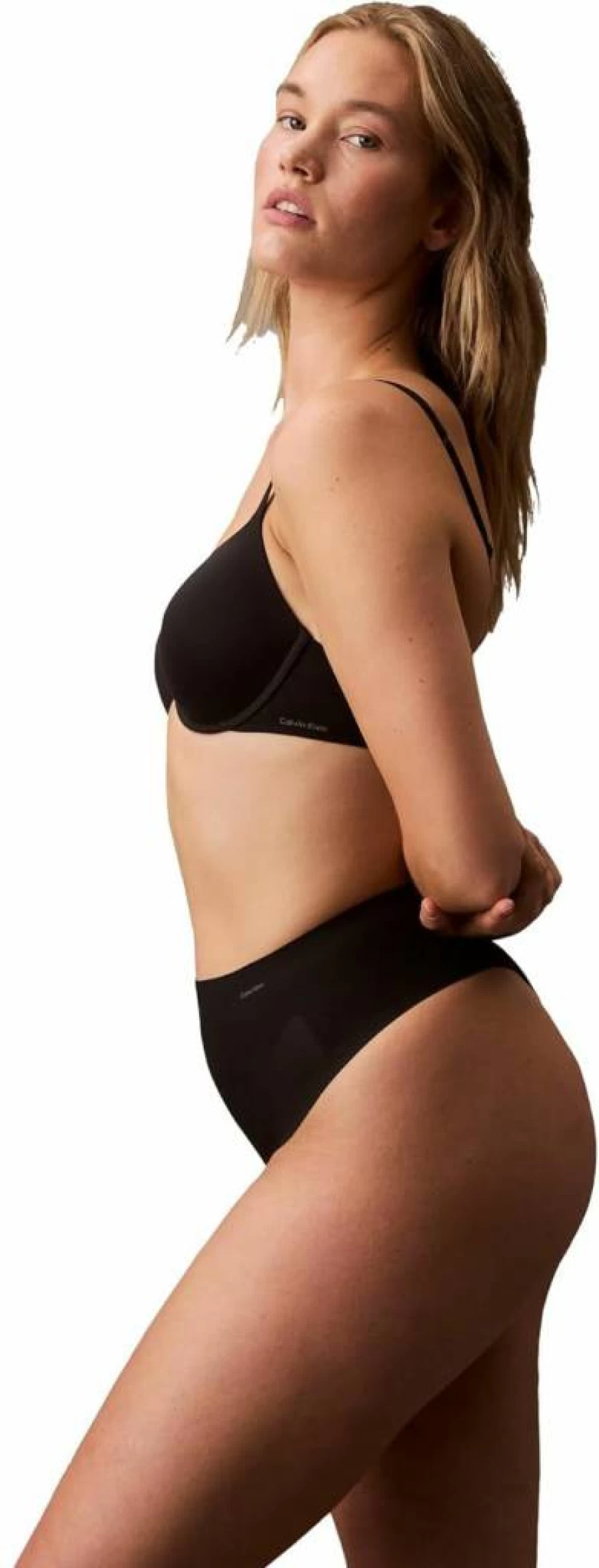 Calvin Klein Women's High-Waist Mesh Thong Shapewear - Stay-Put Comfort & Control Underwear