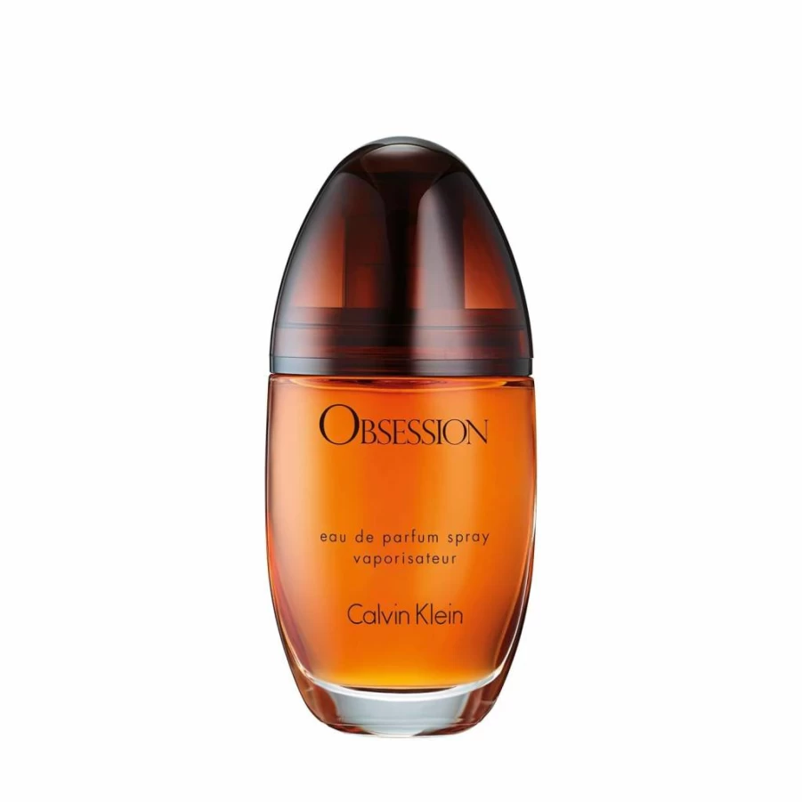 Calvin Klein Obsession Eau De Parfum for Women - Mandarin, Bergamot, Jasmine & Patchouli Long-Lasting Amber Fragrance