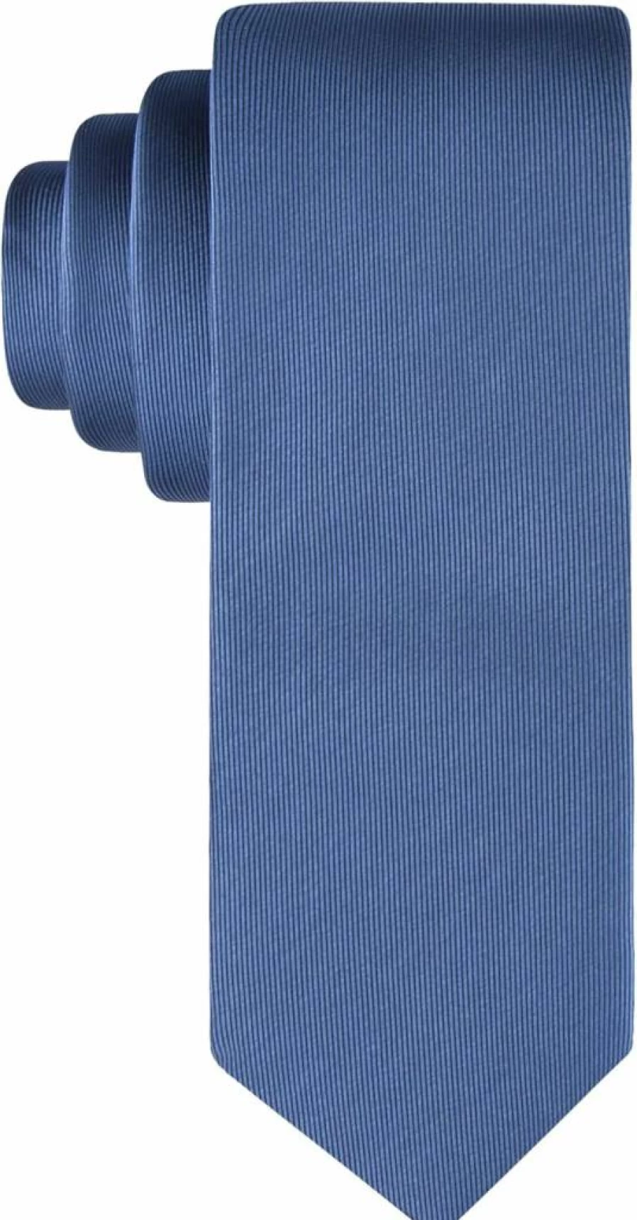 Calvin Klein Men's Solid Color Unison Necktie for Formal Wear
