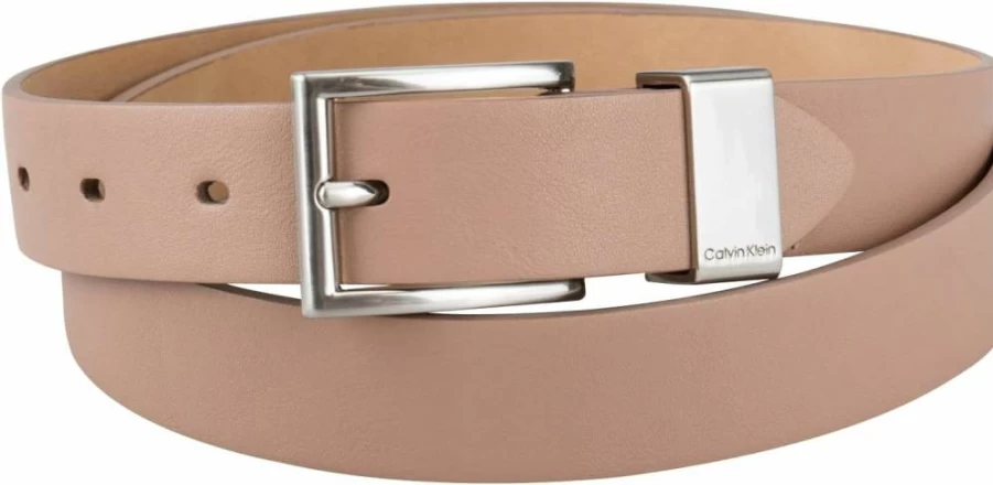 Calvin Klein Women's 1 Inch Slim Metal Loop Fashion Belt for Jeans, Trousers & Dresses | Stylish Accessory