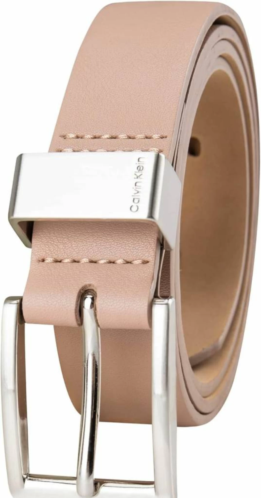 Calvin Klein Women's 1 Inch Slim Metal Loop Fashion Belt for Jeans, Trousers & Dresses | Stylish Accessory