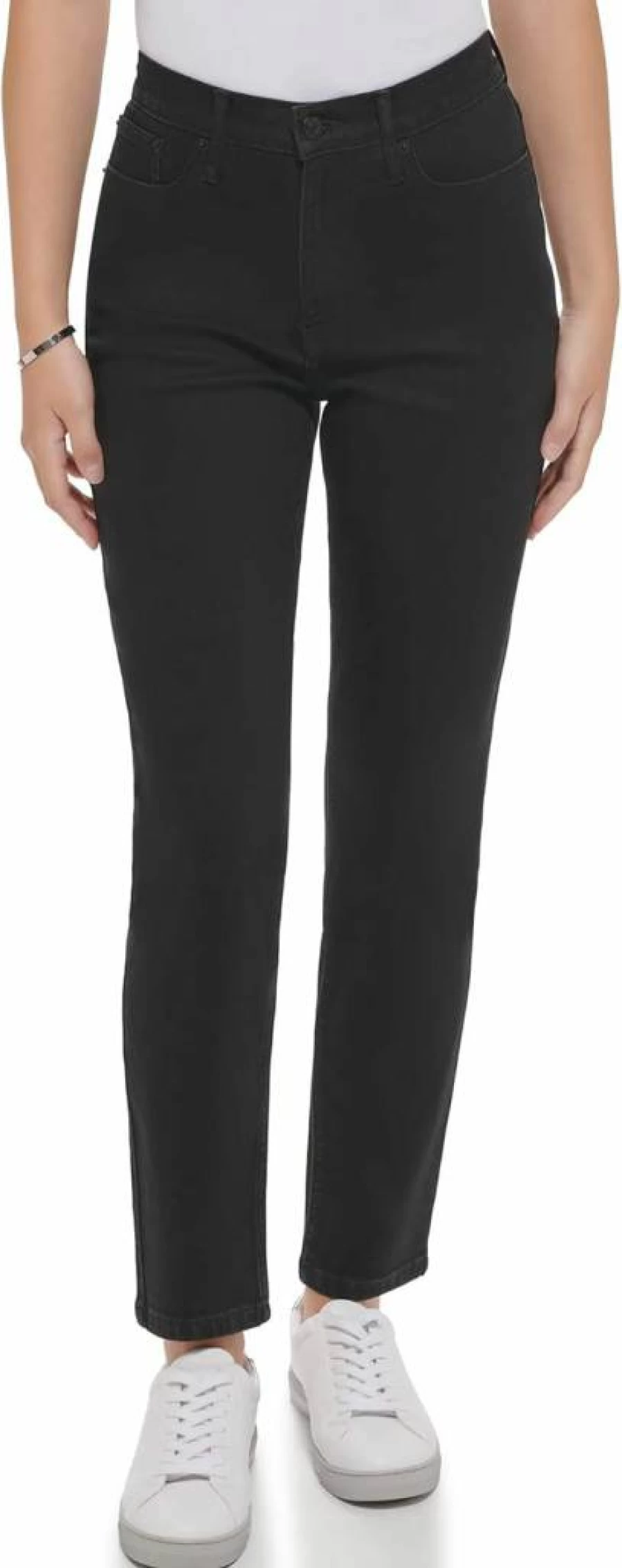 Calvin Klein Women's High Rise Skinny Jeans - Soft Whisper Denim Stretch Comfort Fit