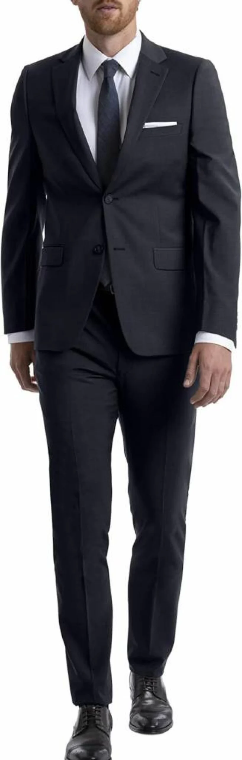 Calvin Klein Men's Skinny Fit Suit Separates - Premium Stretch Performance Fabric for Comfort & Style