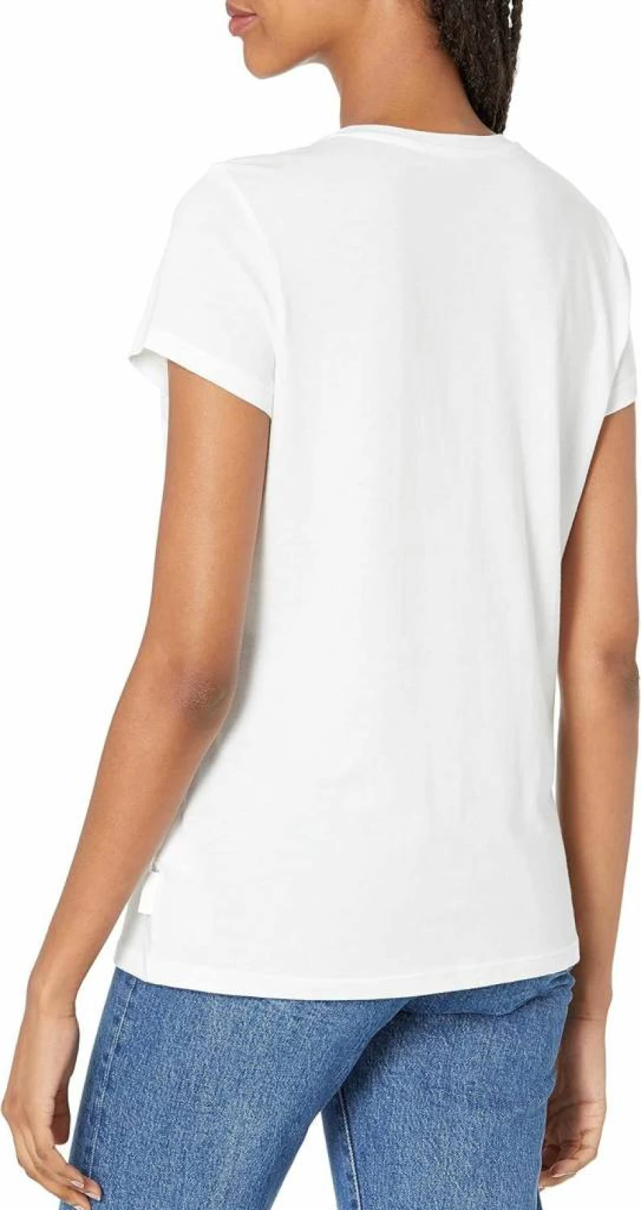 Calvin Klein Women's Ombre Print Iconic T-Shirt | Classic Fit Short Sleeve Tee