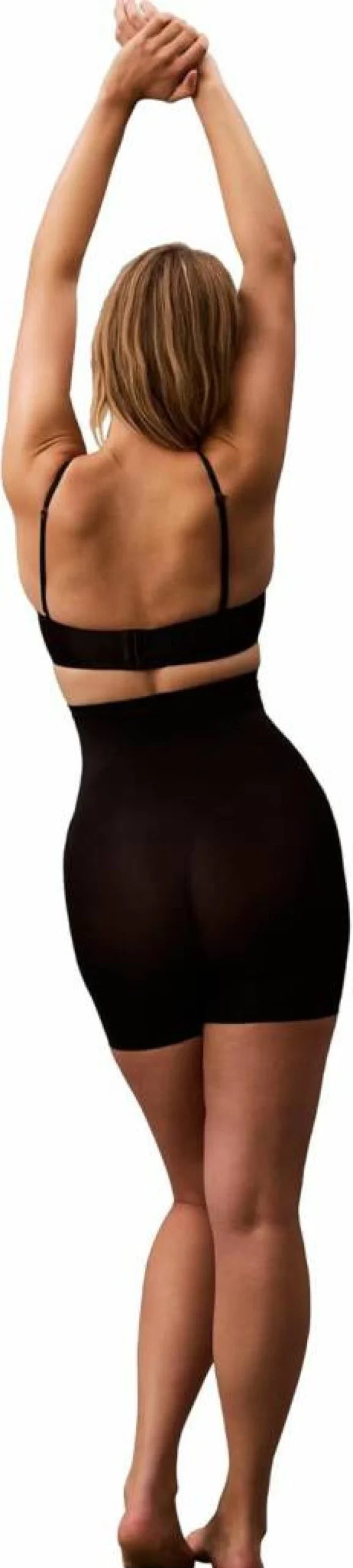 Calvin Klein Women's High-Waist Sculpting Shapewear Shorts Mid-Thigh Slimming Control Shorts