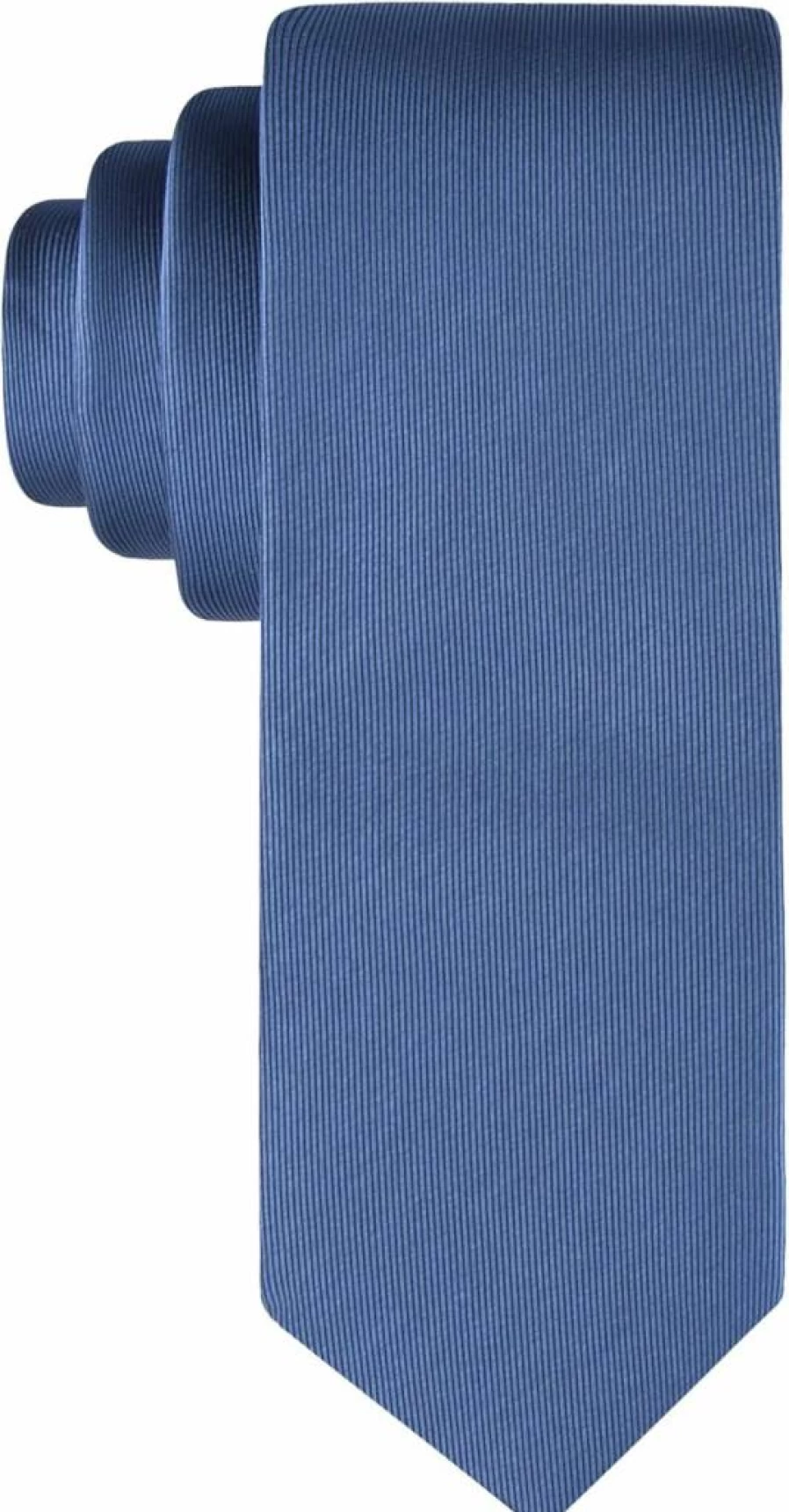 Calvin Klein Men's Solid Color Unison Necktie for Formal and Business Attire
