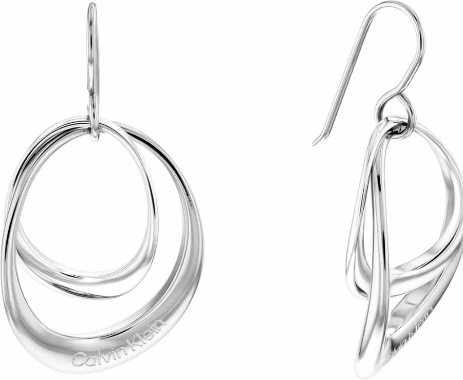 Amazon Women's Elegant Fish Earrings: Polished Finish with Unique Contours for Stylish Appeal