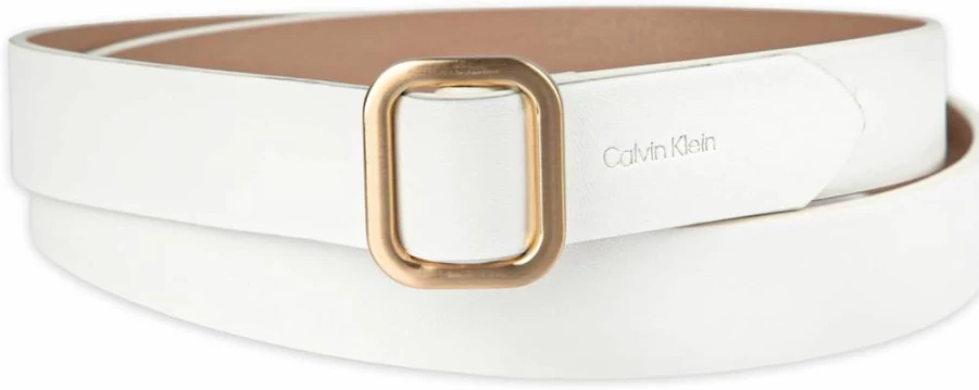 Calvin Klein Women's Slim Fashion Belt for Jeans, Trousers & Dresses | Stylish Casual Accessory