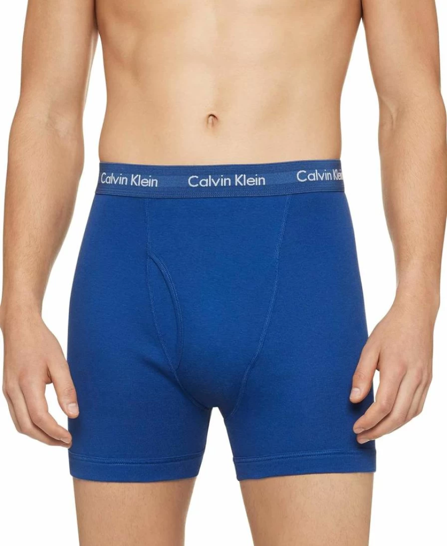 Calvin Klein Men's Cotton 5-Pack Classic Fit Boxer Briefs Underwear Multipack