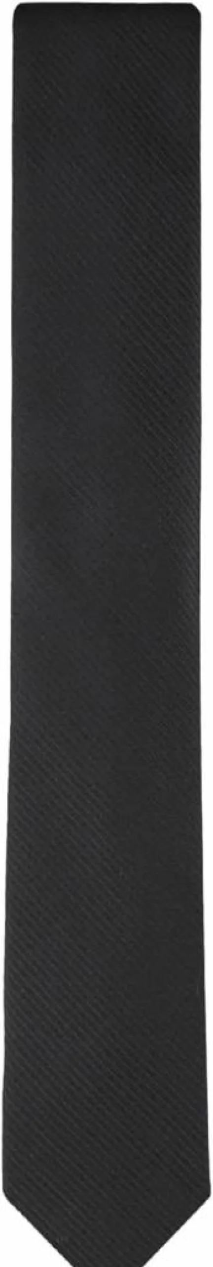Calvin Klein Men's Black Solid & Patterned Neckties - Standard & Extra Long Sizes for Formal Wear