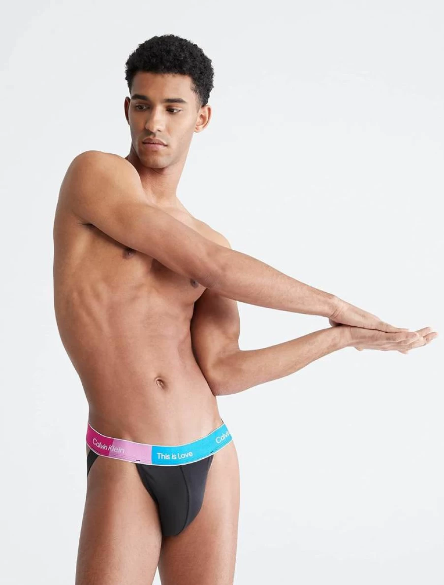 Calvin Klein Men's Pride Colorblock Micro Underwear - LGBTQ+ Love Themed Briefs