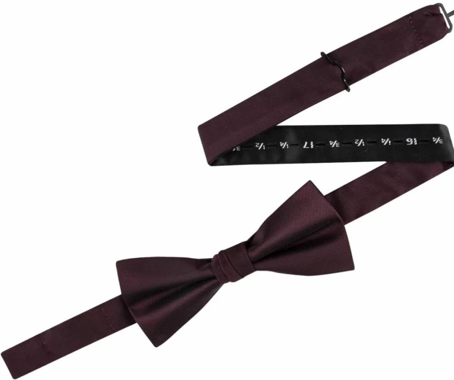 Calvin Klein Men's Solid Color Pre-Tied and Self-Tie Bow Ties – Formal Elegance for Any Occasion