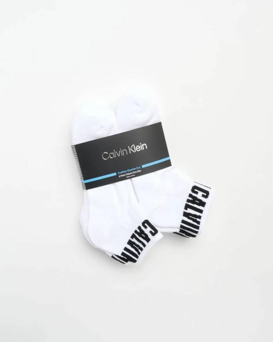 Calvin Klein Men's 6-Pack Breathable Soft Cushioned Mini Crew Socks for Athletic Comfort (Size 7-12)