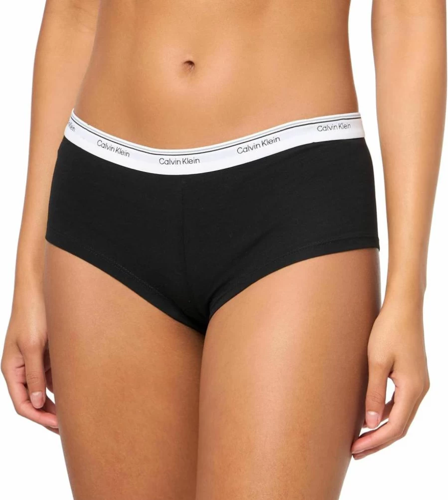 Calvin Klein Women's 3-Pack Cotton Stretch Boyshort Underwear | Comfortable & Breathable Panties